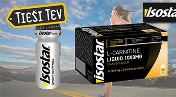 ISOSTAR L-CARNITIN LIQUID ампулы + бутылка + полотенце- для идеальной формы и прекрасного самочувствия!