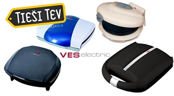 VES Electric Тостер-гриль, Вафельница, Орешница