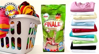 Эффективный,качественный, бесфосфатный немецкий стиральный порошок FINALE 10 кг со скидкой 53%