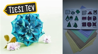 Līgatnes papīrs: Komplekts origami salikšanai