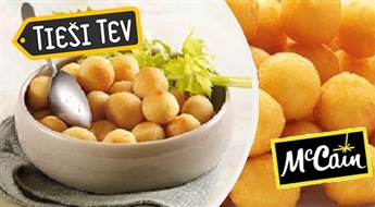 McCain Kartupeļu kroketes Pom Noisettes. Lielisks papildinājums maltītei!