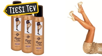 TIGHTS IN A TIN - noturīgas zeķbikses izsmidzināmā veidā (dažādi toņi, 125 ml)
