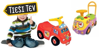 EC: Pirmais auto! DISNEY Rotaļu skrejmašīna ar skaņas efektiem zēniem un meitenēm