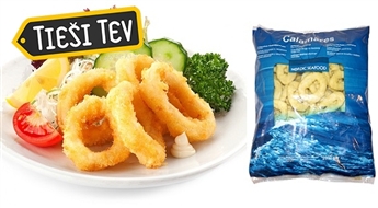 NORDIC SEAFOOD Panēti kalmāru riņķīši 2KG