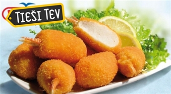 VICI: Krabju spīles (surimi) panējumā - lieliska maltīte Tavam galdam!