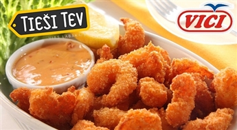 Garneles panējumā (Surimi)- delikateses Tavam galdam!