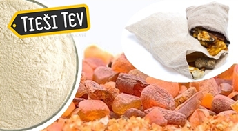 Mākslīgi sasmalcināts 100% Baltijas dzintars vai dzintara pulveris (50 g-1 kg)