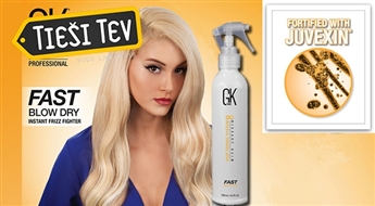 Salons Orhideja: Процедура для гладких и послушных волос с кератином Fast Blow Dry от GKhair + стрижка