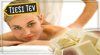 THALLEO SPA: Baltās šokolādes masāža + zemeņu maska ķermenim