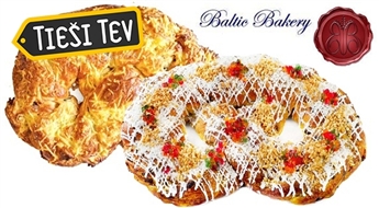 Brīnumgards Baltic Bakery saldais vai sāļais kliņģeris (1,5 kg)