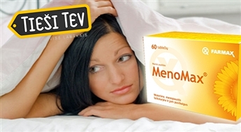 FARMAX: MenoMax - dabiskam līdzsvaram menopauzes laikā un pēc tās