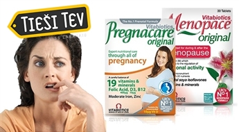 Vitabiotics: витамины MENOPACE или PREGNACARE (30 таблеток)