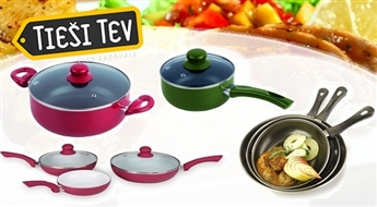 EC: Набор кастрюль, cковорода  Lifetime Cooking