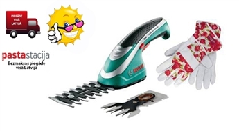 Bosch ISIO II с двумя лезвиями и в комплекте с  Laura Ashley перчатками