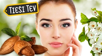 Mona Beauty: mandeļu pīlings saudzīgai sejas ādas atjaunošanai