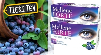 Mellene-Forte ar vitamīniem un cinku 2 gb  (50 + 50 tabletes)
