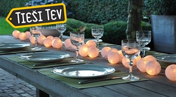 Световые гирлянды Cotton Balls Lights с 20 или 35 шариками разных цветов