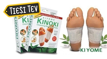 KINOKI Detox: биопластыри для эффективной и легкой очистки организма от токсинов и шлаков (30 шт.)
