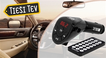 PT:Ваша любимая музыка также в авто: модулятор Sencor MP3/WMA Wireless FM