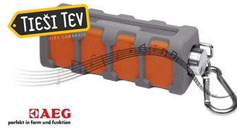 Nost ar vadiem! AEG bluetooth bezvadu skaņas sistēma