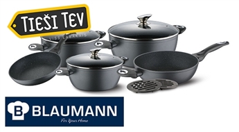 BLAUMANN Gray Granit line alumīnija katli, pannas