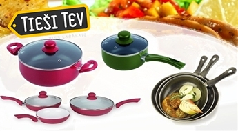 EC: Набор кастрюль, cковорода  Lifetime Cooking