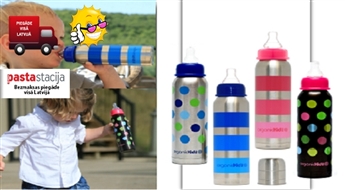 ORGANICKIDZ ДЕТСКИЕ БУТЫЛОЧКИ - ТЭРМОСЫ ИЗ НЕРЖАВЕЮЩЕЙ СТАЛИ