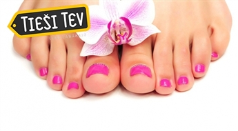 DolceVita: аппаратный педикюр + покрытие Gelish Harmony