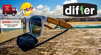 Удобные и стильные солнцезащитные очки из бамбука от Differ!