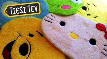 Игривые ковры для детской комнаты (4 видов)