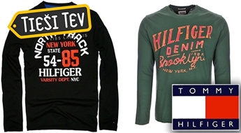 Мужские джемперы от TOMMY HILFIGER с длинными рукавами - 100% хлопок, размеры S-XL