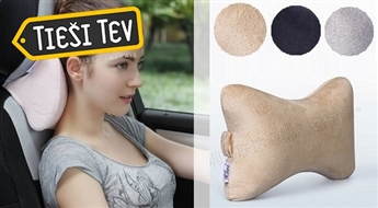 Подушка для авто-подголовника Memory Foam, поддерживающая голову и шею