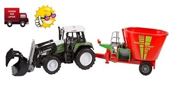 Kinder Kraft Rotaļlieta Liels Traktors