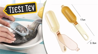 Zivju zvīņu tīrītājs - palīgs saimniecēm un makšķerniekiem!