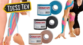 Novama Kino- kinezioloģiskais teips dažādās krāsās, 5 cm x 5 m