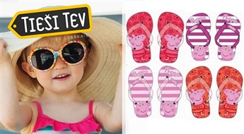Meiteņu pludmales čībiņas Peppa Pig (Izmēri 23-30)
