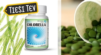CHLORELLA Bio, 400 tabletes! Olbaltumvielu, aminoskābju un vitamīnu avots!