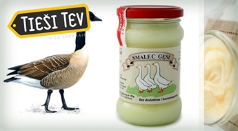Vērtīgie zosu tauki bez holesterīna, piedevām un konservantiem (300 g)