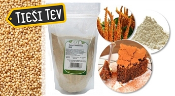 100% organiskie un veselīgie amaranta sēklu milti (500 g)