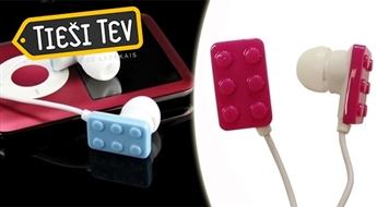 Oriģinālas austiņas LEGO formā!