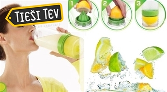 Pudele ar citrusspiedi - Sāc rītu ar svaigu vitamīnu devu!