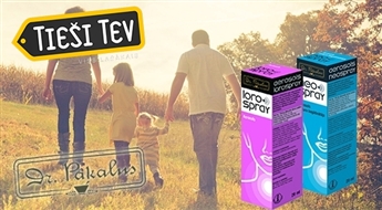 RFF:  Dr. Pakalna dabas vielu aerosoli pret kakla sāpēm StopSpray, NeoSpray, LoroSpray