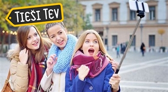 Tālvadības pults + pašportretu statīvs iPhone un Android telefoniem