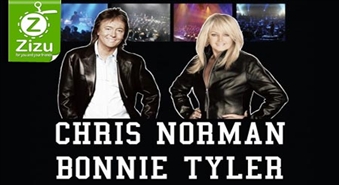 Leģendārie CHRIS NORMAN - grupas SMOKIE zelta balss - un BONNIE TYLER Kauņas simfoniskā orķestra pavadījumā. Biļetes ar 44% atlaidi!