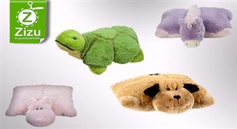 Plīša spilveni-rotaļlietas PILLOW PETS ar 50% atlaidi. Krāsainus sapņus!
