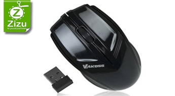 Качественная оптическая беспроводная компьютерная мышь Vakoss всего за 4,7 Ls. Подойдет как для работы, так и для виртуальных развлечений!