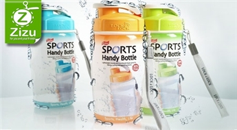 Parocīga Lock&Lock sporta pudele (500 ml) zilā, zaļā vai oranžā krāsā tikai par Ls 2. Aktīvas atpūtas un sporta cienītājiem!