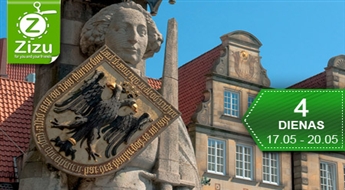 Nepārspējams 4 dienu ceļojums uz Brēmeni rododendru ziedēšanas laikā un uz Berlīni Kultūru karnevāla laikā tikai par Ls 112!