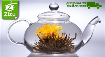 Китайский цветущий чай со скидкой -50%. Чайный ритуал в вашей кружке!