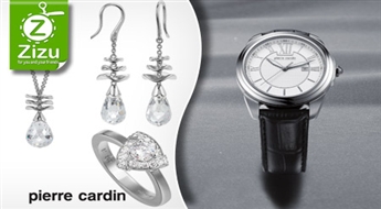 Стильные часы Pierre Cardin и серебряные украшения со скидкой -50%. Такое под елочкой хотел бы найти каждый!